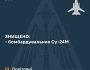 Наші захисники знищили російський бомбардувальник Су-24М на Донеччині